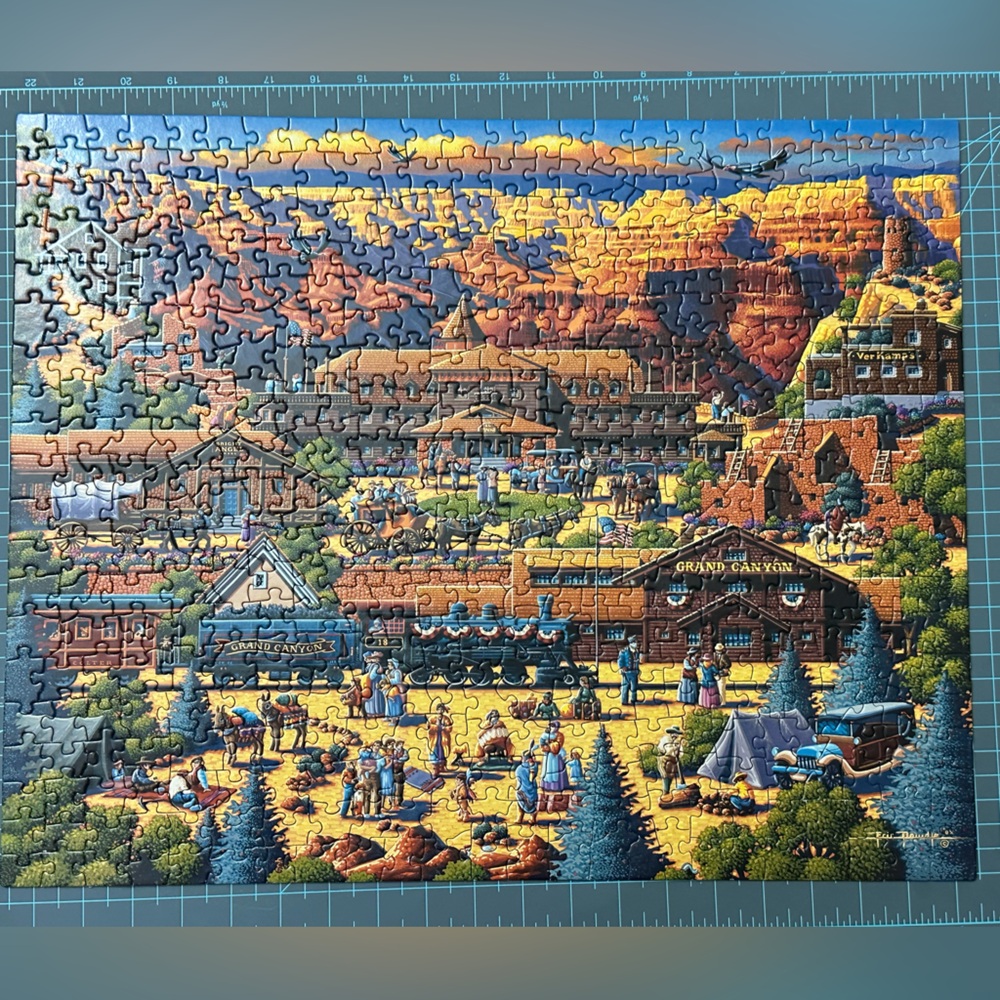 GRAND CANYON 500 PIECE PUZZLE - Picture 3 of 5
